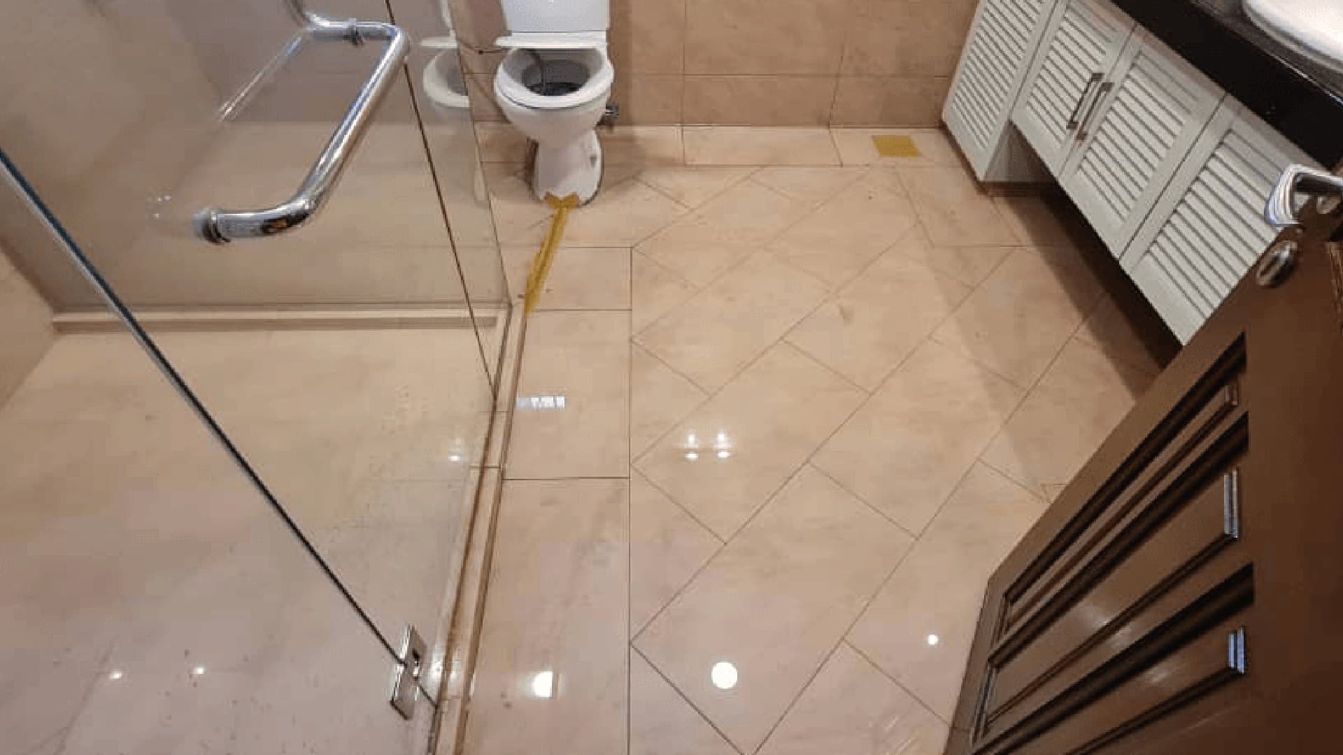 Bathroom 3 before work