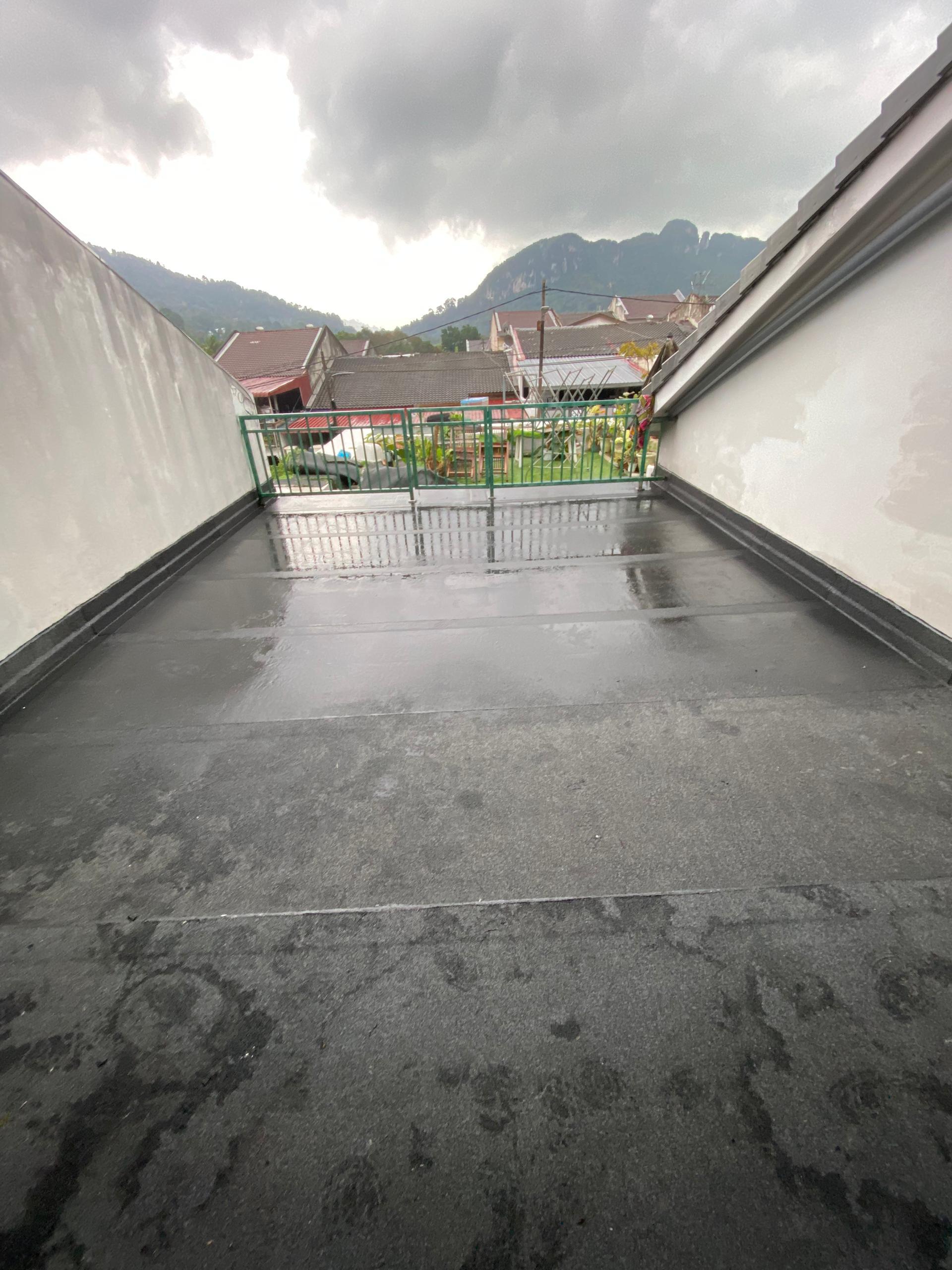 Balcony 2 torch on system (mineral membrane) – after work